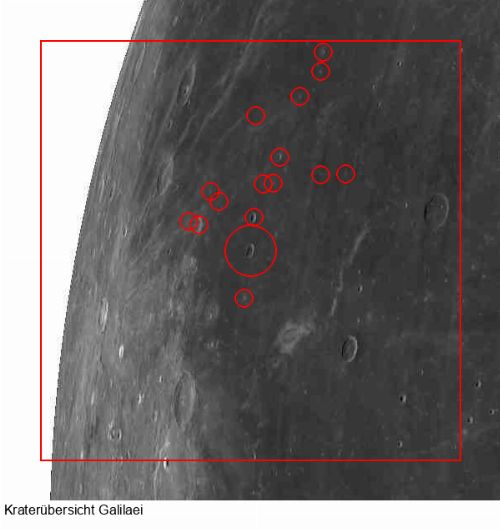 Krater Galilaei E im Gesamtüberblick