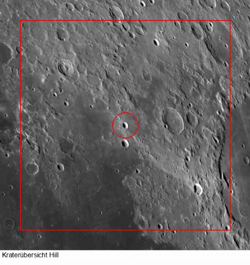 Krater Hill im Gesamtüberblick