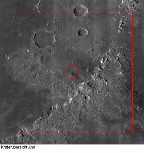 Krater Ann im Gesamtüberblick