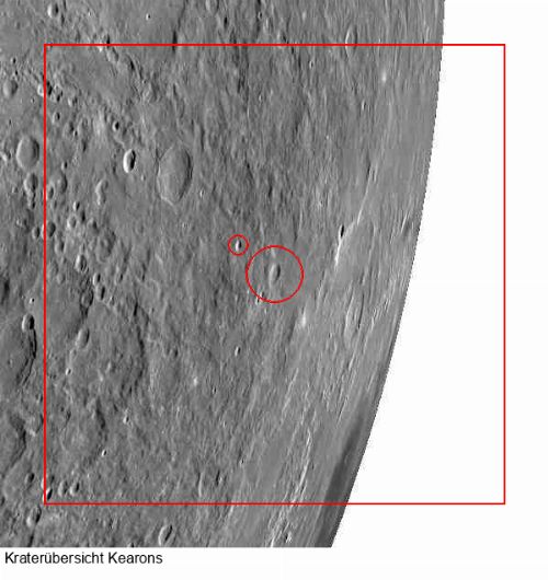 Krater Kearons im Gesamtüberblick