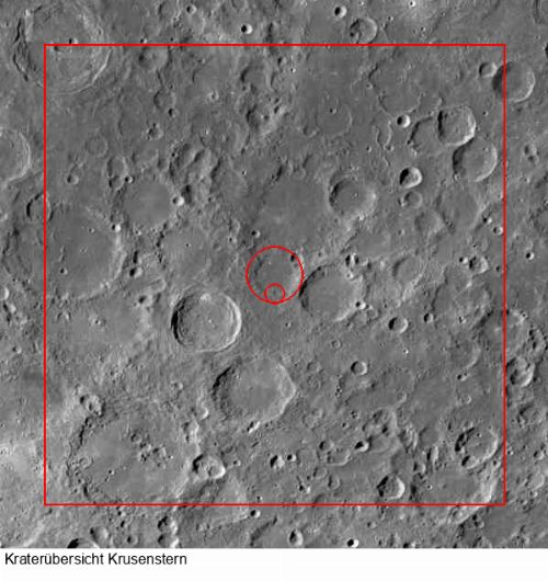 Krater Krusenstern im Gesamtüberblick