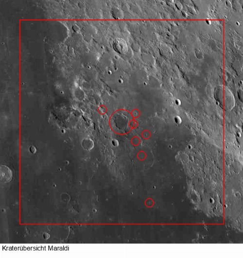 Krater Maraldi im Gesamtüberblick