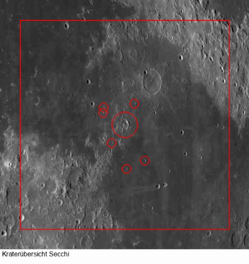 Krater Secchi im Gesamtüberblick