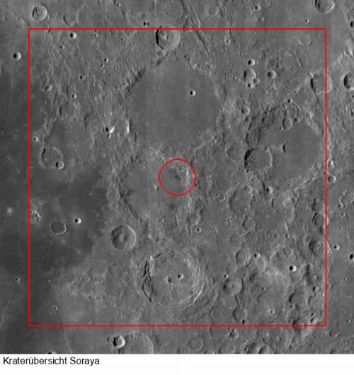 Krater Soraya im Gesamtüberblick