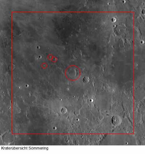 Krater Sömmering im Gesamtüberblick