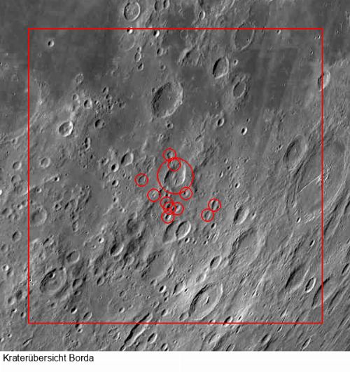 Krater Borda im Gesamtüberblick