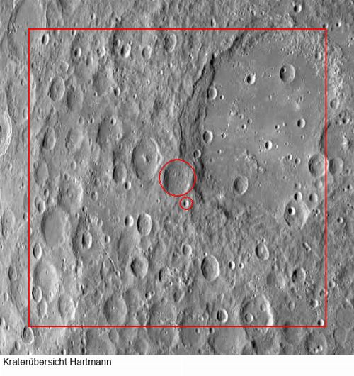 Krater Hartmann im Gesamtüberblick