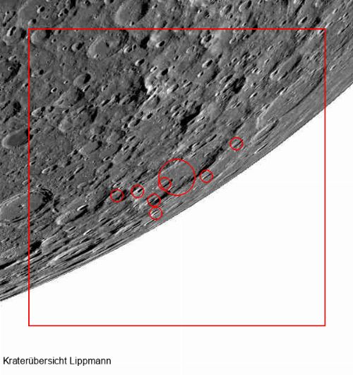 Krater Lippmann Q im Gesamtüberblick