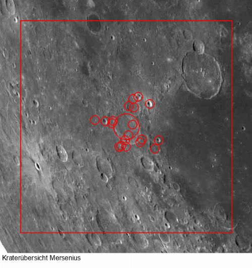 Krater Mersenius V im Gesamtüberblick