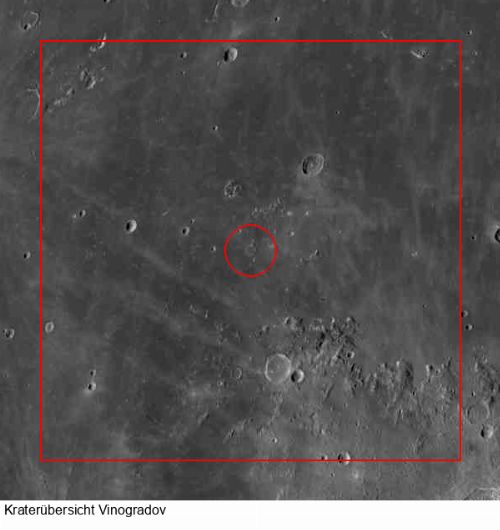 Krater Vinogradov im Gesamtüberblick